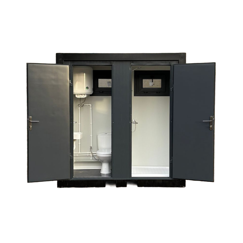 Toilet en douche unit Toilet- en doucheunit.